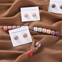2 PCS/Pack Logo personnalisé personnalisé Vente en gros Épingle magnétique pour hijab pour femmes Écharpe musulmane Accessoires pour châle musulman Épingle magnétique pour hijab musulman