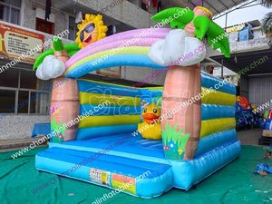 Sea Beach Jump Castle Casa hinchable Carrera de obstáculos Parque infantil inflable Gorila Tobogán Inflables Parque infantil Jumper - Product Image 3