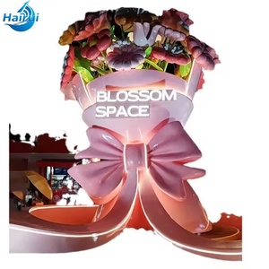 Statua Personalizzata 3D Grande Bouquet di Rose per Esterni, Scultura Floreale per Parco Giardino, Decorazione Creativa, <span class=keywords><strong>Regalo</strong></span> - Product Image 6