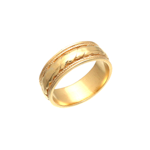 Bague plaquée or en argent sterling 925 Bague Infinity Eternity pour homme Plaqué or 18 carats - Product Image 1