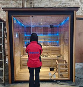 Cabina de sauna para SPA y casa KEMI ecológica del fabricante <span class=keywords><strong>Kelo</strong></span> precio al por mayor - Product Image 4