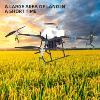 UAV de protection des plantes hybrides à grand air d'usine Charge utile d'irrigation de pêche UAV agricole