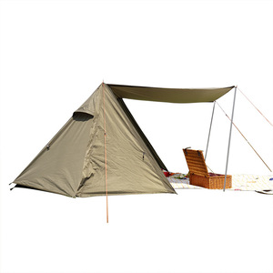 Tenda da Campeggio Doppia per Quattro Stagioni, Impermeabile, Resistente al Sole, Leggera, a Doppio Strato, per l'Avventura nella Natura - Product Image 3