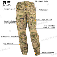 Pantalon tactique personnalisé Ronsontex Gen 3, uniforme tactique, camouflage CADPAT MT, durable pour équipement tactique, pantalon utilitaire G3