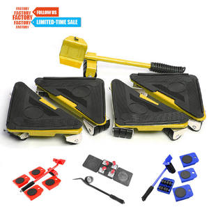 TOCO 5 pièces rouleau de Transport appareils d'aide système d'outils <span class=keywords><strong>Kit</strong></span> de levage mobile ensemble de déménagement de <span class=keywords><strong>meubles</strong></span> lourds - Product Image 3