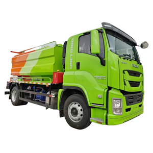 Camion-citerne d'aspiration des eaux usées I-SUZU GIGA 4x2 12000 litres, camion de nettoyage des égouts, camion de vidange des fosses septiques - Product Image 4