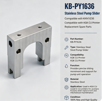 Glissière de pompe en acier inoxydable KB-PY1636 compatible avec les pièces de rechange pour imprimante KGK CIJ