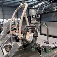 Bateau Tritoon de luxe à deux étages de 27 pieds avec toboggan Bateau à passagers électrique pour la dérive et la pêche Vente directe de Chine