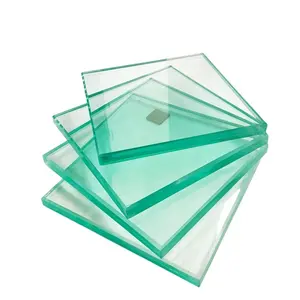 ドア/床用強化PVBカラー透明合わせガラス