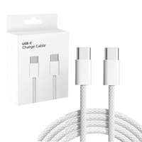 Câble de charge rapide USB-C 60W le plus vendu, cordon de chargeur de téléphone portable de type C, 1 câble de chargeur USB-C pour iPhone 18 17 16 Pro