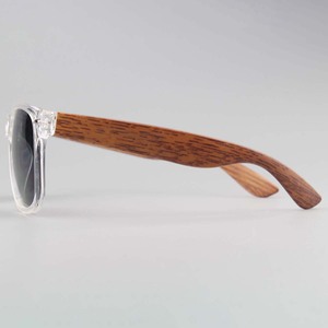 Vente en gros 2025 Logo personnalisé Design prix d'usine lunettes de soleil en bambou bois de bambou marque de mode lunettes de soleil design - Product Image 3