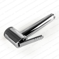 Robinet de santé portable chromé ABS prix usine, douche musulmane à main pour accessoires de robinet