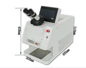 Mini soudeur bijoux 18k 22k 24k or métal argent anneaux collier orfèvrerie 100w soudeur laser - Product Image 2