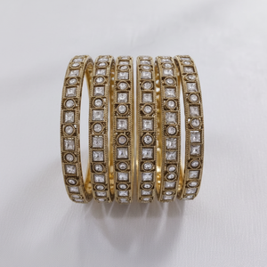 Luxury Gold Plated Multi Color <b>Bangles</b> Set <b>Indian</b> Bridal Wedding & Party Anniversary Gift High Quality Women's <b>Bangles</b> - Product Image 2