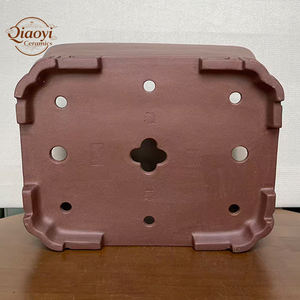 Pots à fleurs rectangulaires <span class=keywords><strong>en</strong></span> céramique non émaillée Yi Xing, sculptés à la main, écologiques, durables, pour bonsaï, avec trou de drainage, grande taille 10/20L, pour jardin - Product Image 6