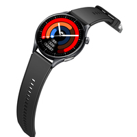 Reloj Inteligente con Correa de Silicona AMOLED de 1.56'', Monitor de Frecuencia Cardíaca HRV ECG, Llamadas por BT, Resistente al Agua IP68, NFC, Salud, Unisex, Magnético