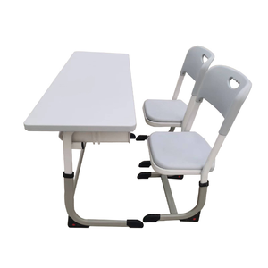 مجموعة الكراسي والمكاتب لفصل المدرسة الطلابي طاولة الطالب قالب حقن بلاستيكية المكتب المدرسي للمرحلة المتوسطة - Product Image 2