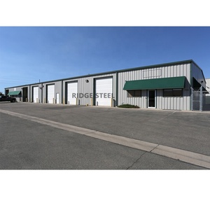 1000sqm 25x40m giá rẻ với cửa cuốn kho vải và dệt kho kho nhà thép cấu trúc - Product Image 5