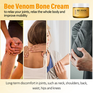 Crème corporelle apaisante pour les articulations et les os, à base de venin d'abeille naturel, à absorption rapide, marque privée, pour le dos, le cou, les mains, les genoux - Product Image 5