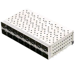 Ensemble de connecteurs de fibre <span class=keywords><strong>optique</strong></span> SFPP-3131-L, cage SFP 2x2, connecteur femelle avec conduit de lumière pour module de fibre - Product Image 6