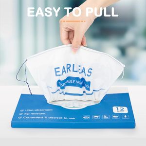 שקיות הקאה חד פעמיות סופגות מודפסות בגרבורה מ-LDPE עם שרוך לנשים בהריון, חולים, מכוניות, מטוסים, חוץ - מותג GWT - Product Image 3