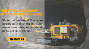 Plataforma de Perforación DTH Montada sobre Orugas para Voladuras Subterráneas con Operación Libre de Polvo, para Uso en Voladuras en Minas Subterráneas - Product Image 2