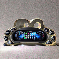 Untuk GLE GLS GL X166 2013-2019 12.3Inch LCD Digital Dashboard Virtual Cockpit CarPlay Android Auto Mode Kustom