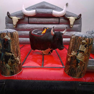 ขี่โรดิโอแบบกลไกประเทศตะวันตกเกมขี่วัวเป่าลมสำหรับผู้ใหญ่ - Product Image 1