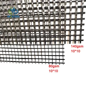Abrasion resistant high strength concrete reinforcing 12k carbon fiber products fiber carbon mesh