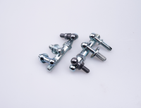 Vis à tête sphérique à filetage externe M6 M8 en acier au carbone, finition oxyde noir, sur mesure, usinées CNC, classe 10.9 12.9, directement de l'usine