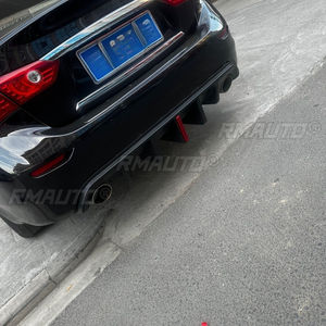 Para Infiniti Q50 L 2014-2017, Protector de Parachoques Trasero, Difusor, Kit de Carrocería, Cubierta Protectora, Accesorios para Auto - Product Image 3