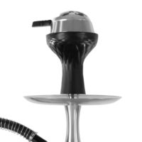 Coffret cadeau Chicha arabe Narghile complet en verre Shesha Nargile Vase en alliage d'aluminium Fumer Chicha Shisha Huka Sheesha Set