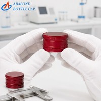Bouchon de bouteille en aluminium de 20 ml, bouchon à vis, emballage en sachet, vente en gros pour bouteilles