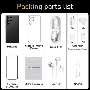 Smartphone S24 Ultra 12G+512GB 5G LTE avec écran sans bordure, HD 108MP, OLED 120Hz, version mondiale, téléphone <span class=keywords><strong>portable</strong></span> Android 14 <span class=keywords><strong>pas</strong></span> <span class=keywords><strong>cher</strong></span> - Product Image 6