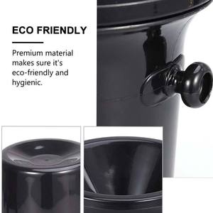 Secchio per Champagne sputacchetta degustazione di vini neri 4L botti di vino freddo secchiello per ghiaccio in plastica con imbuto - Product Image 6