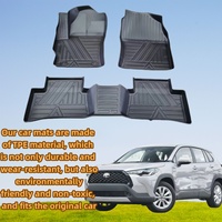 Convient pour 2022 + TOYOTA COROLLA CROSS avec tapis de voiture de protection tous temps