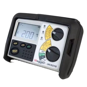 Megger LRCD210 Combined <b>Loop</b> and RCD Tester 220 - Product Image 1