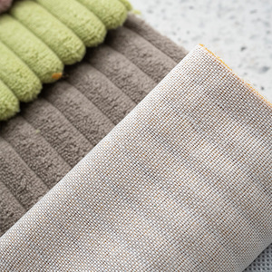 Thick Warp Knitted 2.5 Wale 100% Polyester Corduroy <b>Fabric</b> Breathable Soft Comfortable for Bay Window Cushion Pillow Plush Toy - Product Image 3