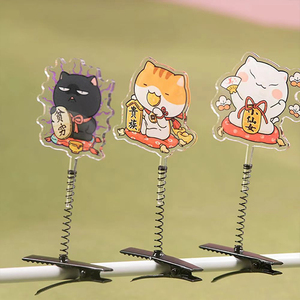 Tùy chỉnh Acrylic Pin cho <span class=keywords><strong>c</strong></span>ô gái Anime bất kỳ hình dạng nhà sản xuất nhà máy giá thấp bán buôn Acrylic Clip tùy chỉnh phụ kiện tó<span class=keywords><strong>c</strong></span> - Product Image 3