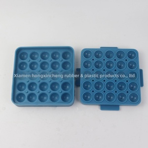 Moule à glaçons créatif en silicone de qualité alimentaire, 25 pièces, petites boules de glace rondes, résistant au congélateur et à la congélation rapide, facile à démouler - Product Image 5