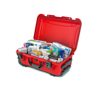 Maleta de Primeros Auxilios Personalizada DF de 45L a 46L, Impermeable, Roja, Resistente al Polvo y a los Impactos, Vacía - Product Image 6