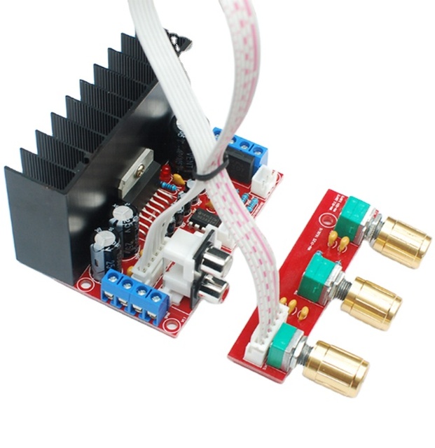 BOM TDA7377 2.1 Power Amplifier Board 3 Channel Finished Subwoofer Audio Power Amplifier Board