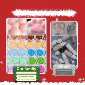 Cai Ma Modèle 1 Édition Limitée Nouvel An Kit de Jouets de Décompression DIY, Jouets Sonores à Presser, Unisexe, 14 ans et plus, Cadeau Anti-Stress en Silicone Fait Main - Product Image 2
