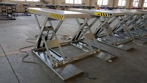 Portable 1.4M mi-niveau 4T élévateur à ciseaux entretien de voiture accès rapide et facile <span class=keywords><strong>Mobile</strong></span> quatre cylindres déverrouillage élévateur de véhicule - Product Image 5