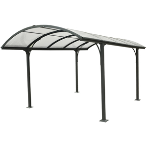 หลังคาคลุมรถและที่จอดรถแบบอะลูมิเนียม/โพลีคาร์บอเนตแข็ง - Product Image 3