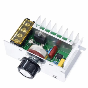 4000W 220V High <strong>Power</strong> Voltage Regulators <strong>SCR</strong> Speed Controller <strong>Electronic</strong> Voltage Regulator Governor Thermostat HR - Product Image 2