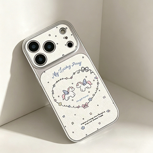 Custodia per telefono Lucky Pony Unicorn, <span class=keywords><strong>Cover</strong></span> morbida in TPU con stampa a cuore e protezione per l'obiettivo per <span class=keywords><strong>iPhone</strong></span> 17 16 15 14 PRO MAX/PLUS - Product Image 3