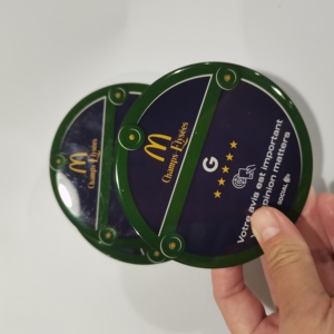 Năng động mã QR tùy chỉnh mã QR Logo Acrylic PVC NFC tấm NFC đứng Google xem xét tấm - Product Image 5