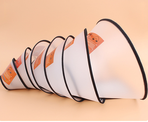 Collar de cono ajustable para recuperación de mascotas, antimordedura, para perros y gatos - Product Image 1