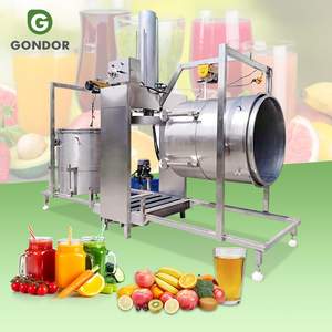 Hydraulic Industrial Stainless Steel Barrel Fruit <b>Juice</b> Cold Press Juicer <b>Machine</b> 20T with PLC Motor & Bearing - Product Image 1